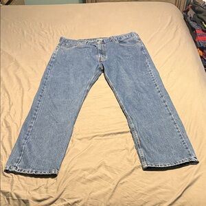 Levi's Men's Straight Blue Jeans 505’s.  40x29